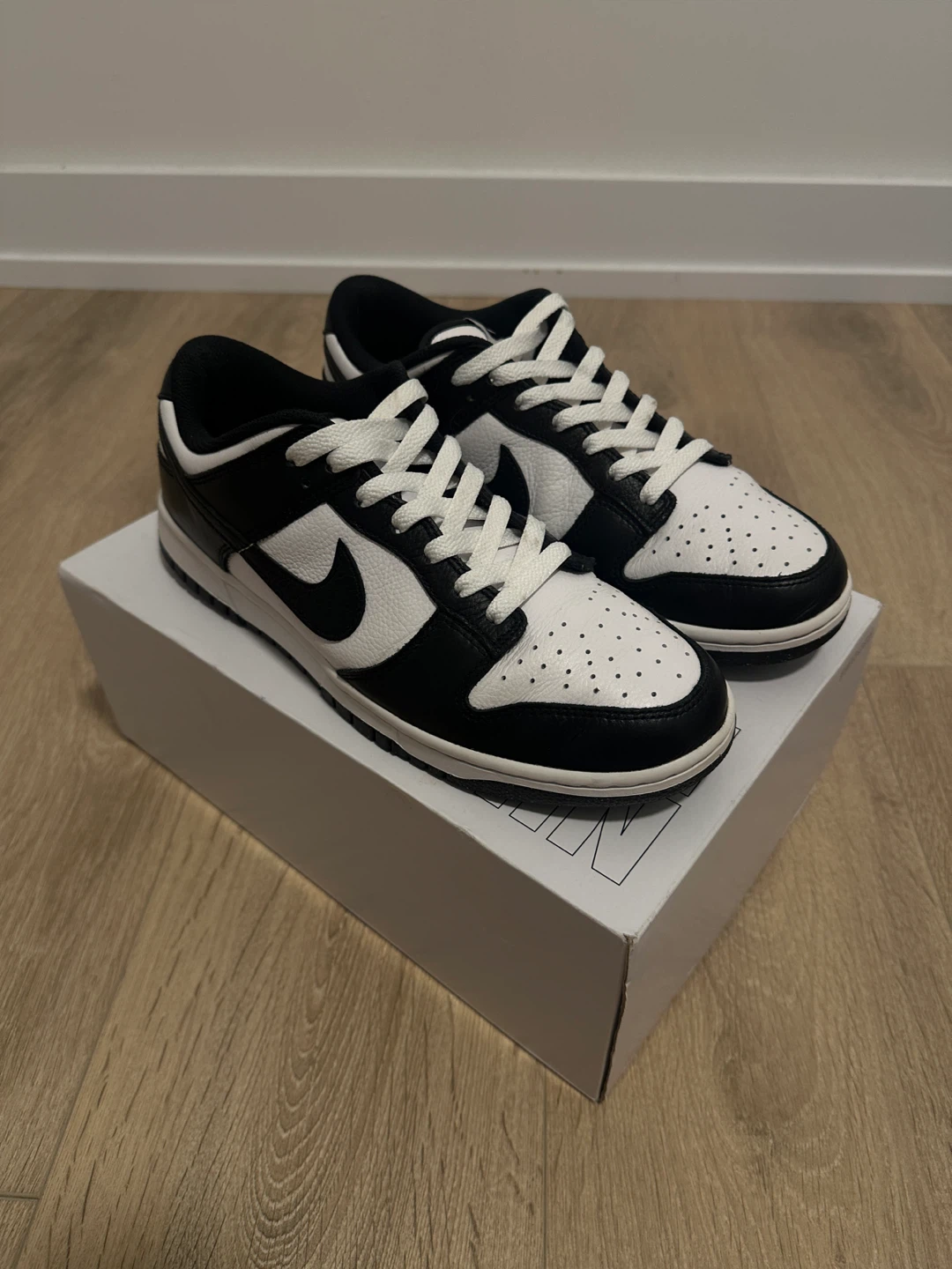 Nike Dunk Low Panda (Nike by You, Size 9)