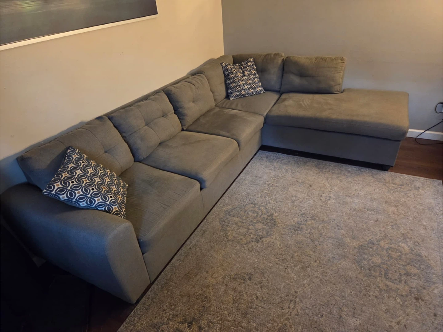 Grey Sectional Sofa