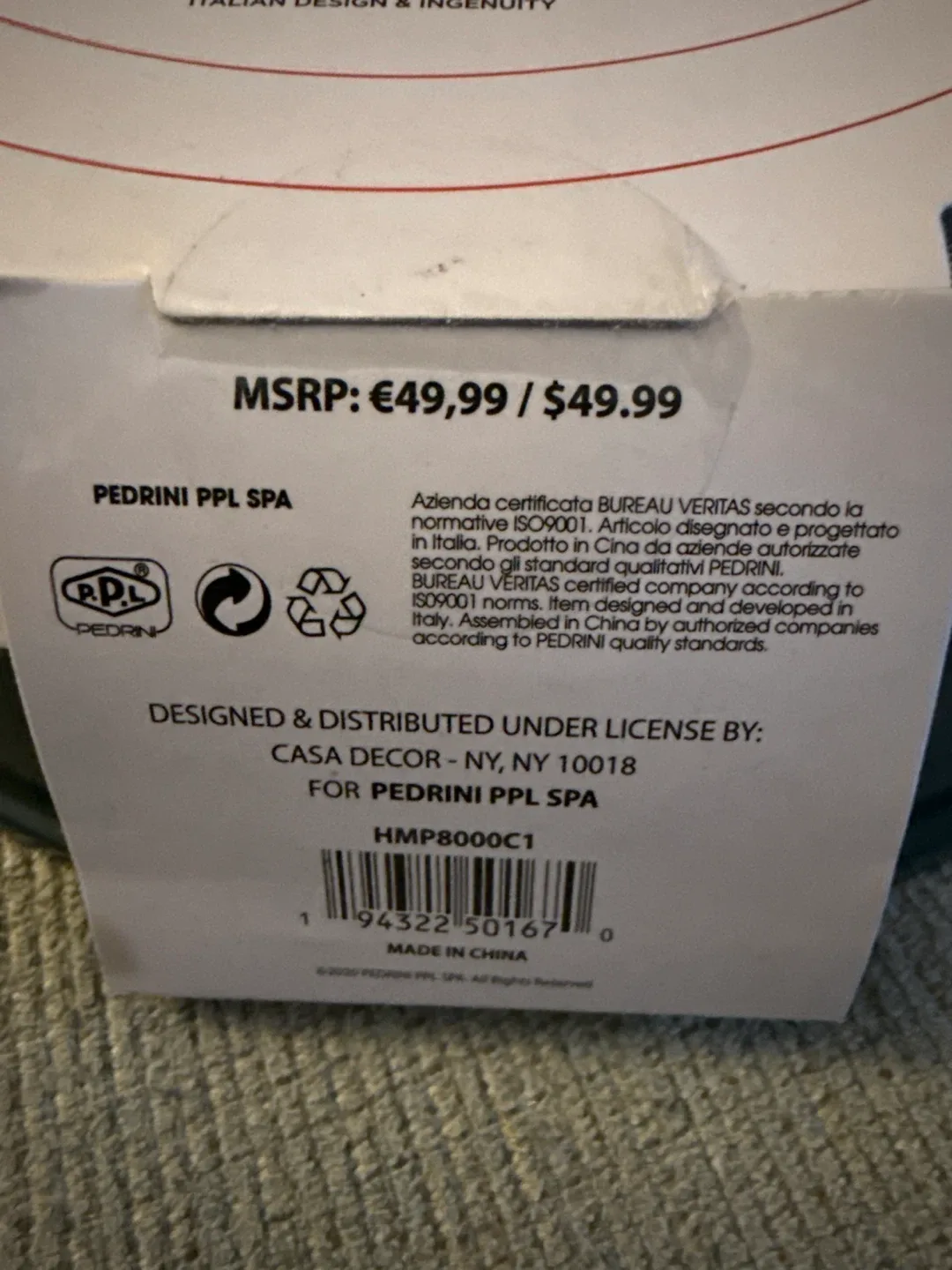 🧡Pedrini Dura-Coat Non-Stick Fry Pan 9.5" image indicator(6)