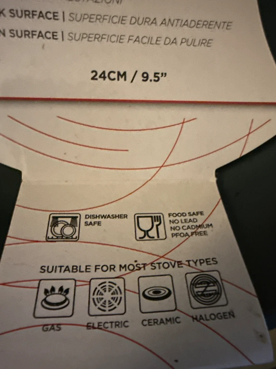 🧡Pedrini Dura-Coat Non-Stick Fry Pan 9.5" image indicator(8)