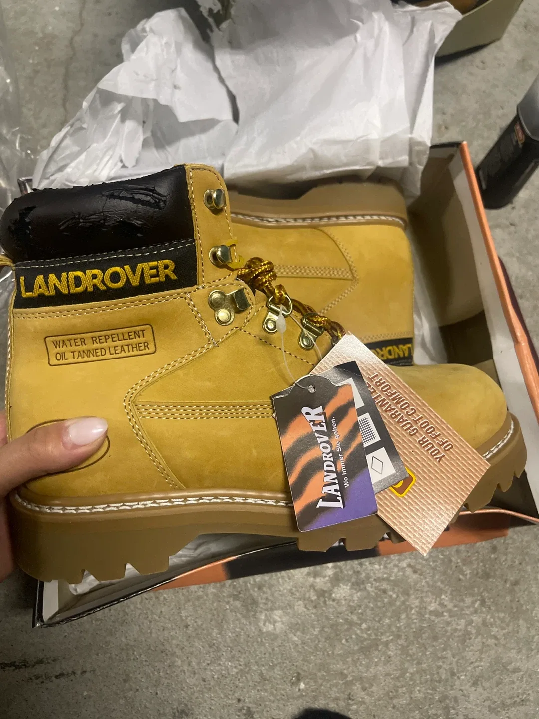 Landrover Work Boots - Size 40 thumbnail