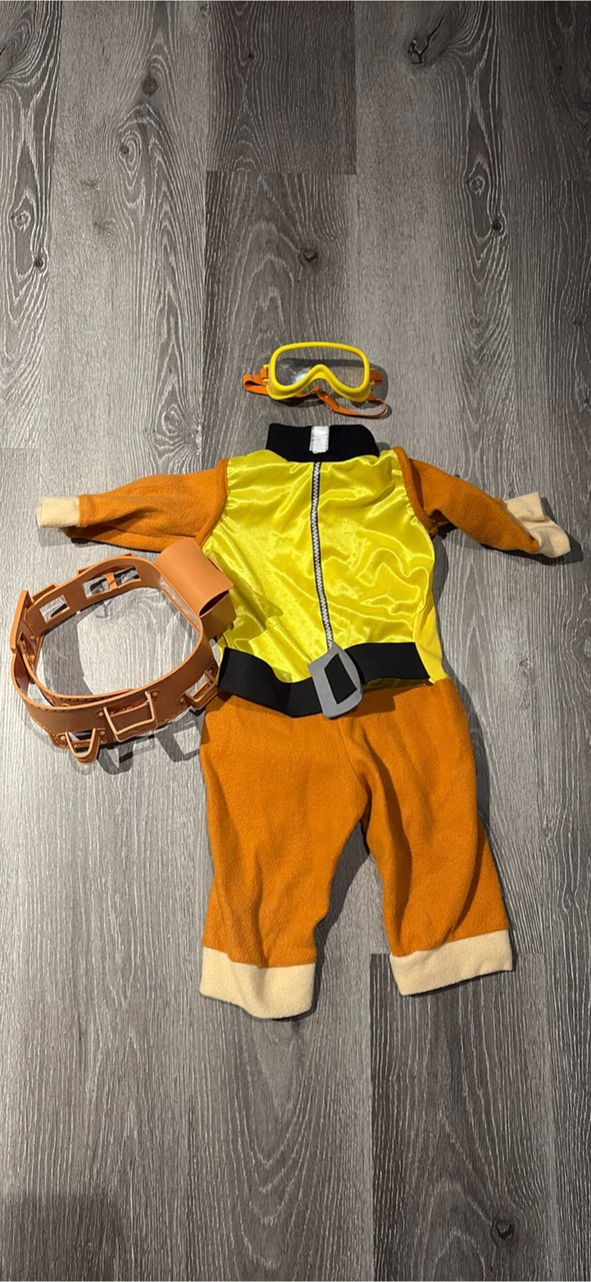 Paw Patrol Rubble Costume - Size 18-24 months
