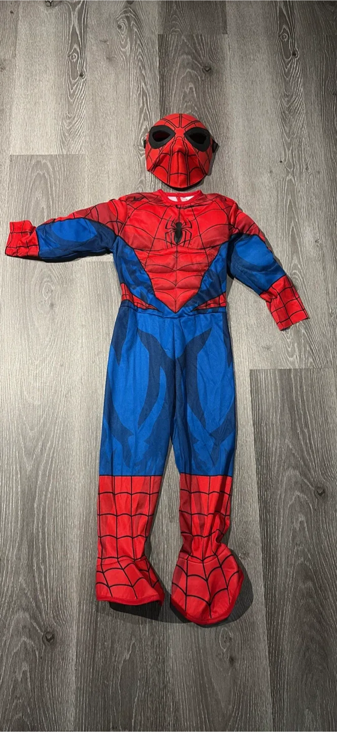 Spiderman Costume with Mask thumbnail
