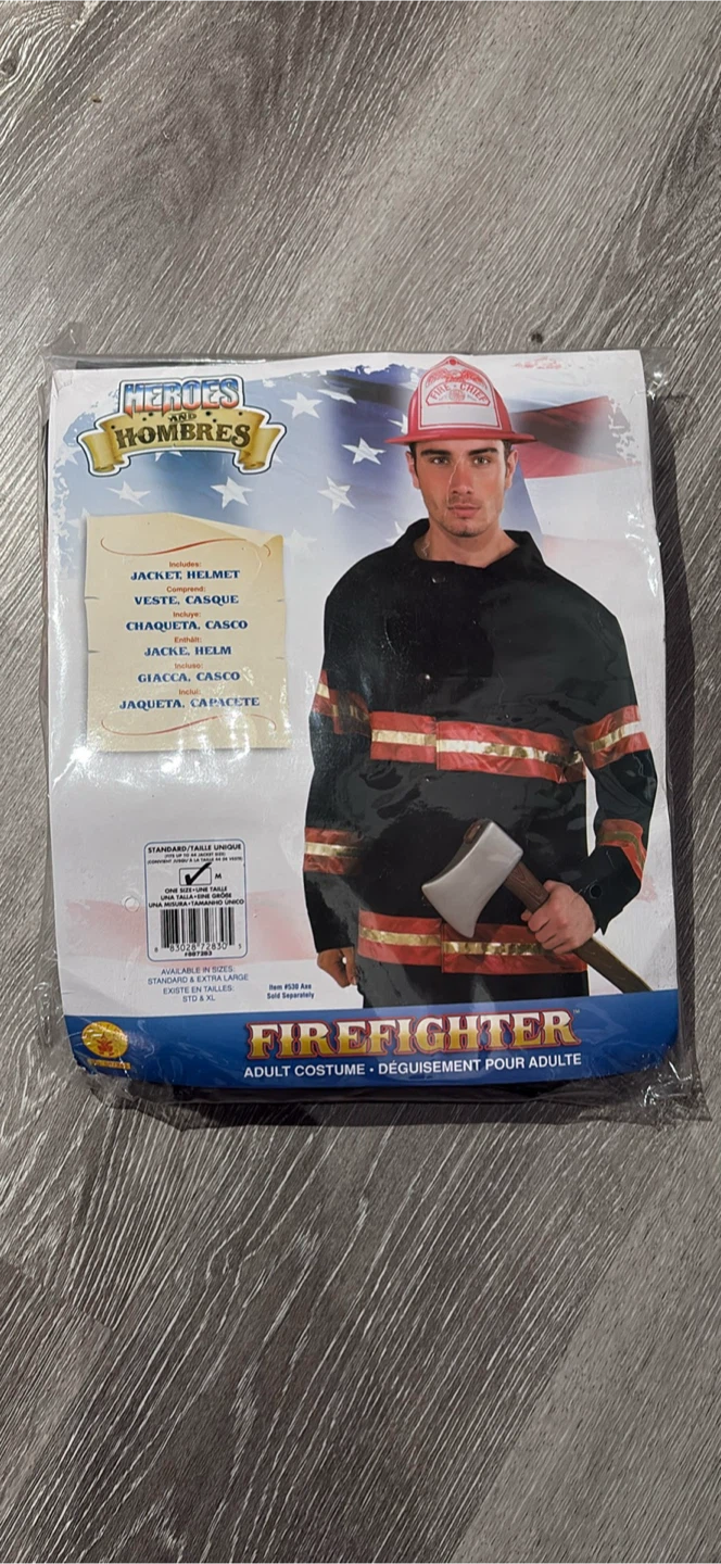 Firefighter Adult Costume - Size M