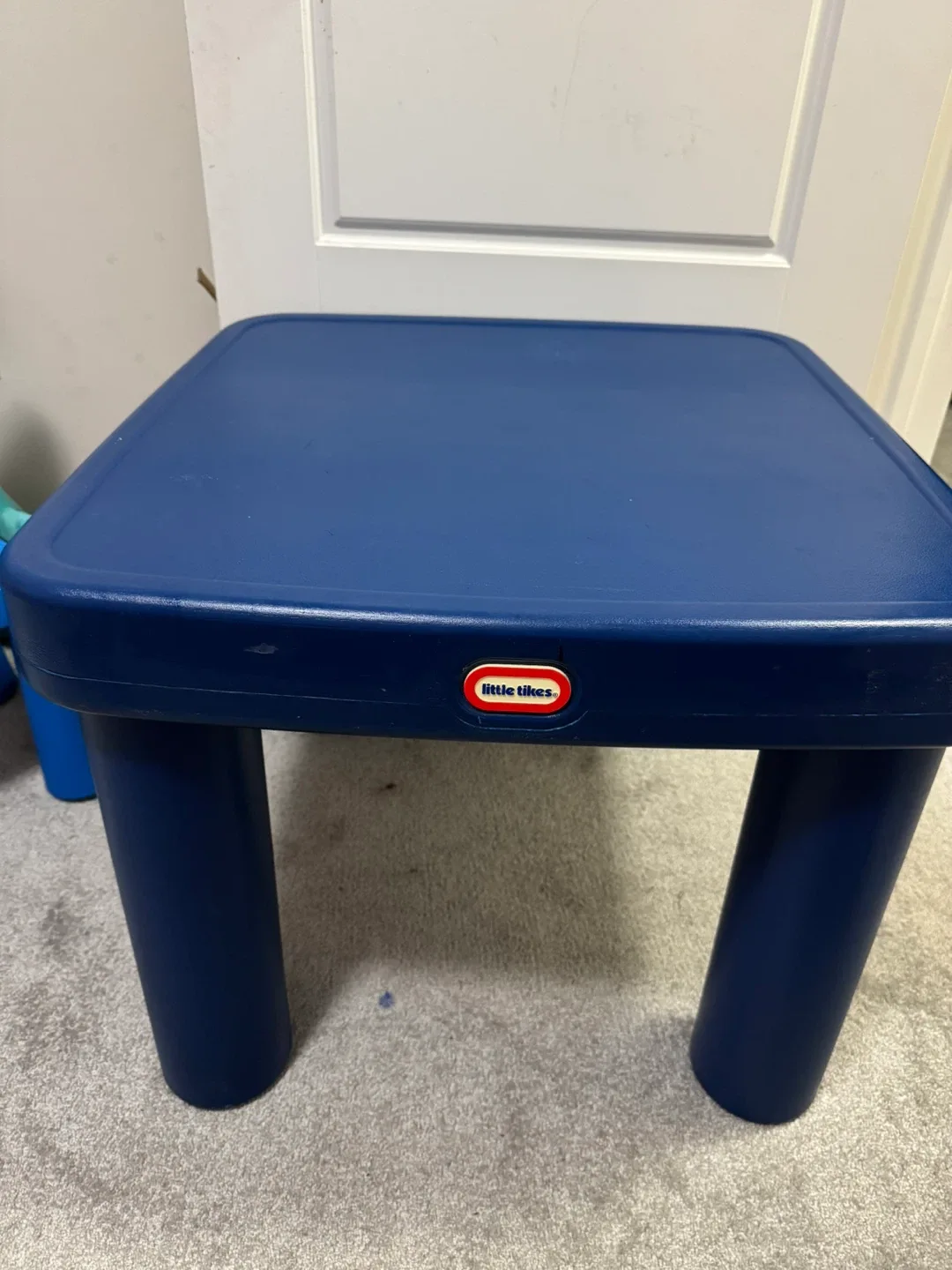 Little Tikes Activity Table with drawers - Blue & Red