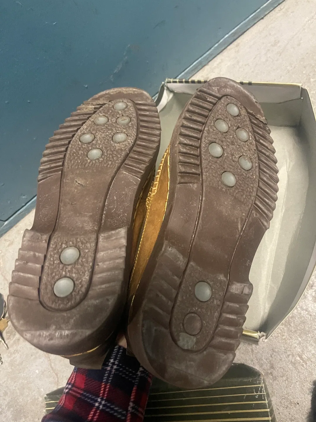 Calvin Brown Leather Shoes - Size 40 image indicator(2)