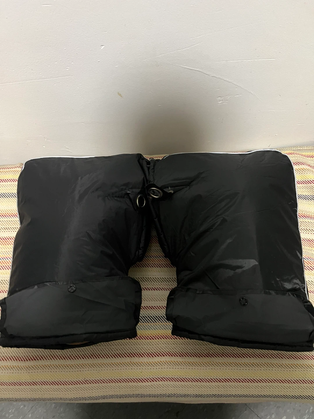 Black Bicycle Handlebar Mittens guantes para el frío - photo 3