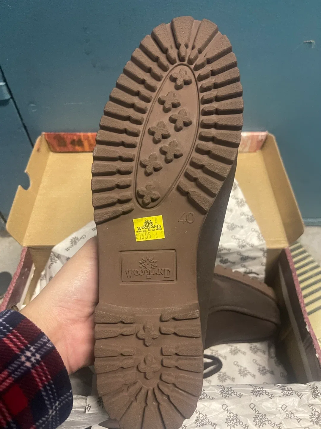 Woodland Brown Leather Shoes - Size 40 image indicator(3)