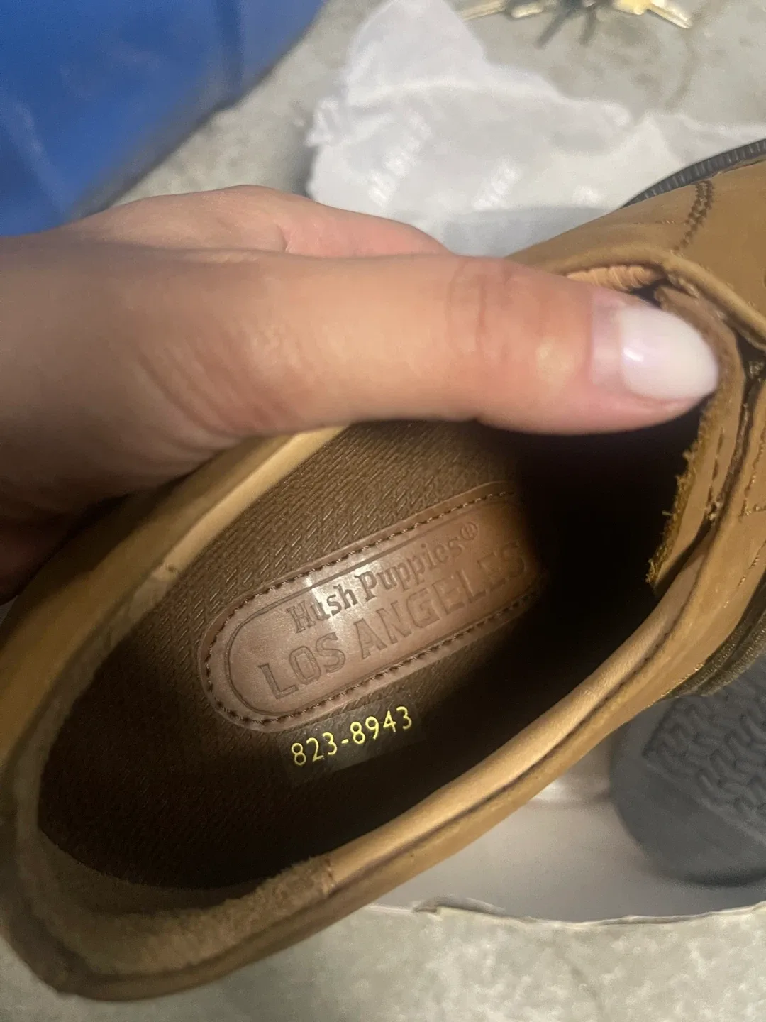 Hush Puppies Los Angeles Tan Dress Shoes - Size 6 image indicator(3)