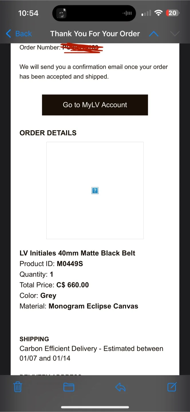 Louis Vuitton LV 40mm Matte Black Belt image indicator(3)