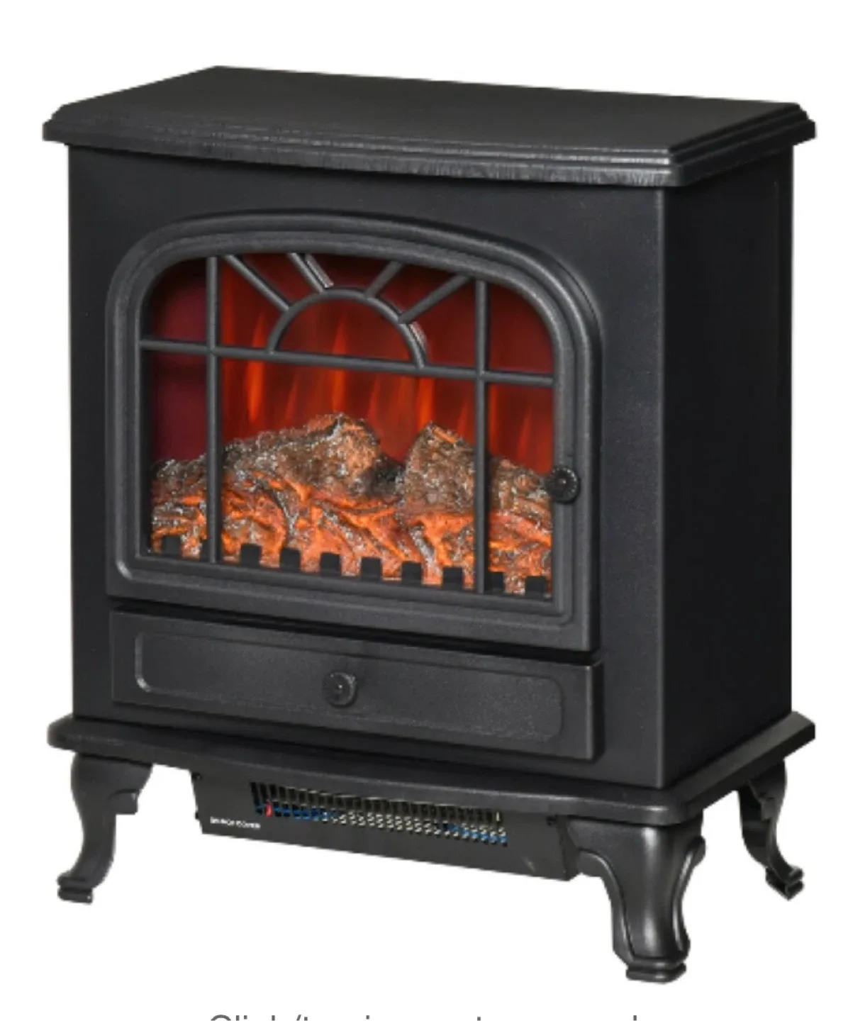 Black Electric Fireplace Heater image indicator(6)