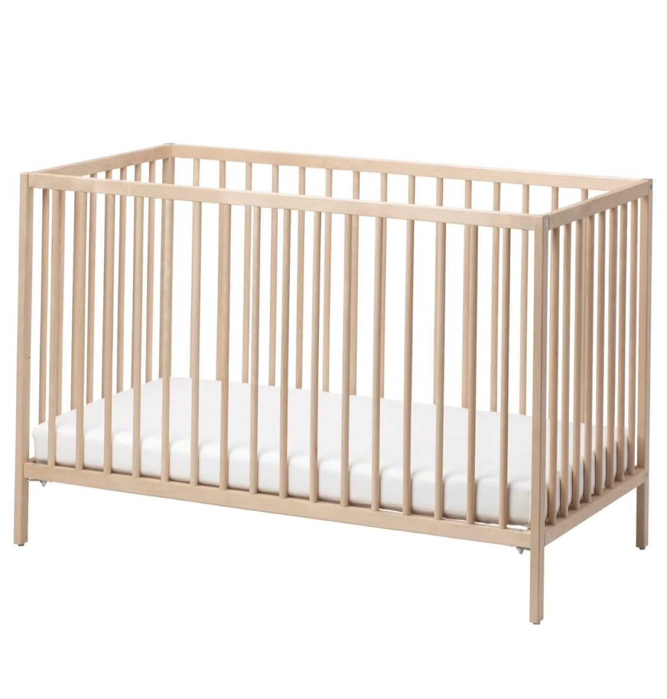 Ikea Sniglar Crib with original mattress - photo 3