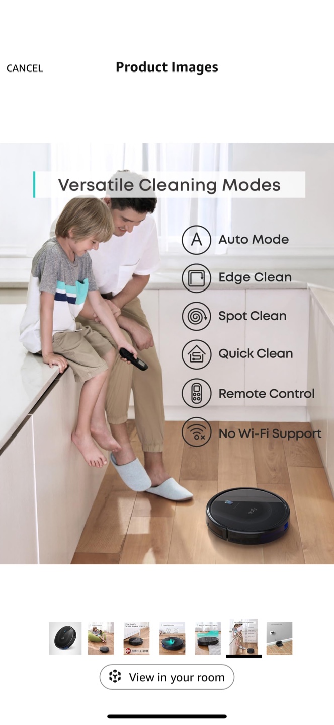 eufy Clean 11S Max Robotic Vacuum Cleaner - Black - photo 4