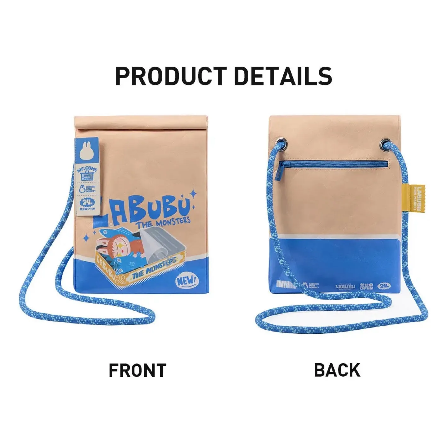 Popmart Labubu Wacky Mart Bag thumbnail