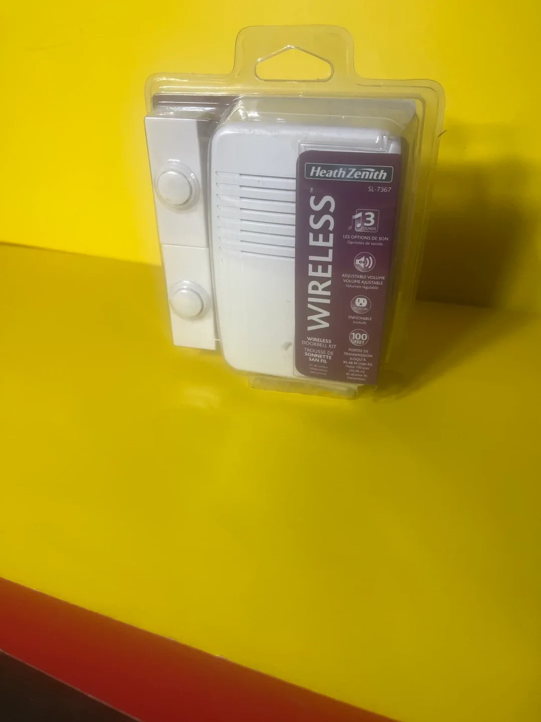 Heath Zenith SL-7367 Wireless Doorbell Kit - New thumbnail