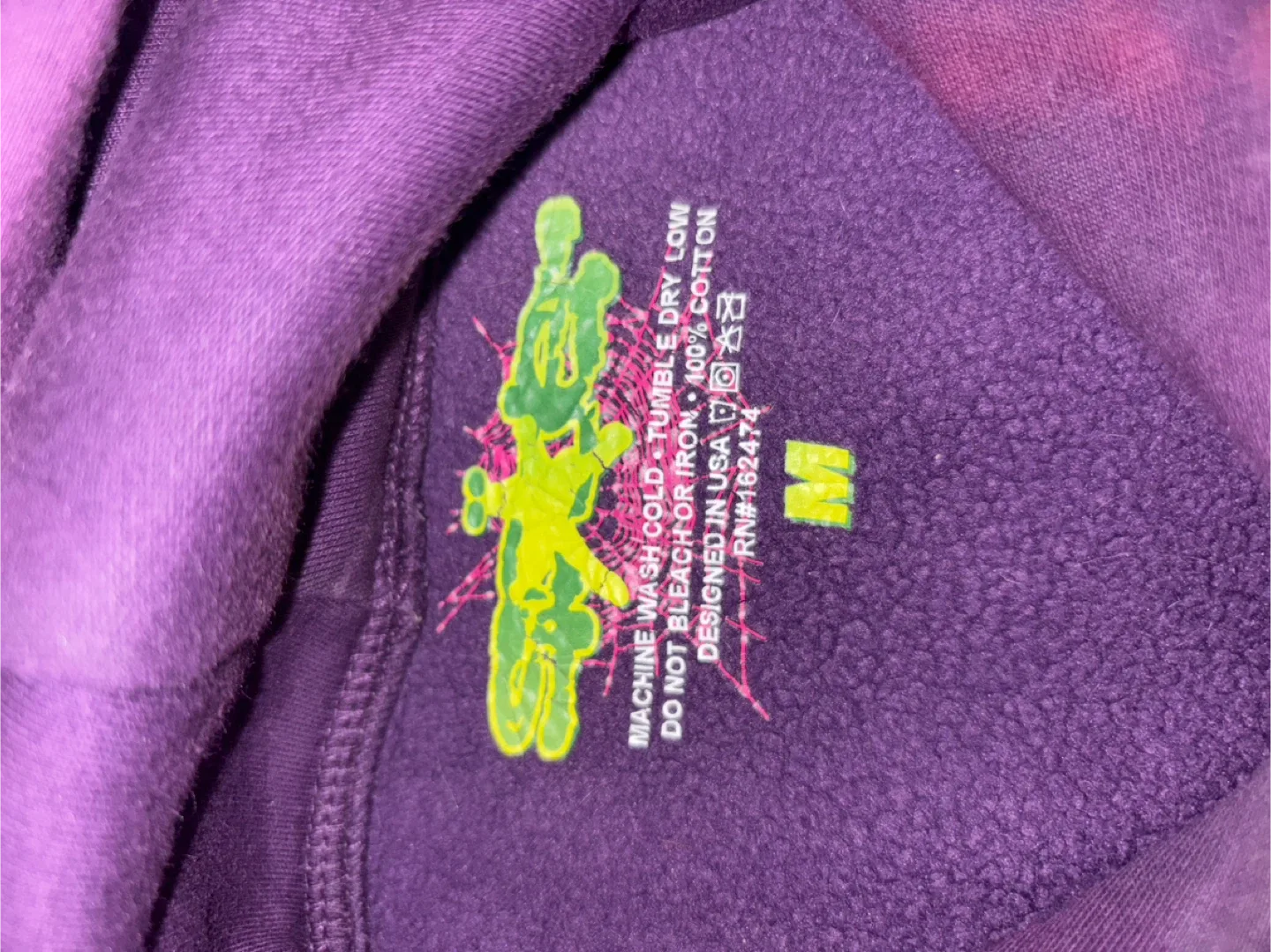 Spider Purple Hoodie image indicator(2)