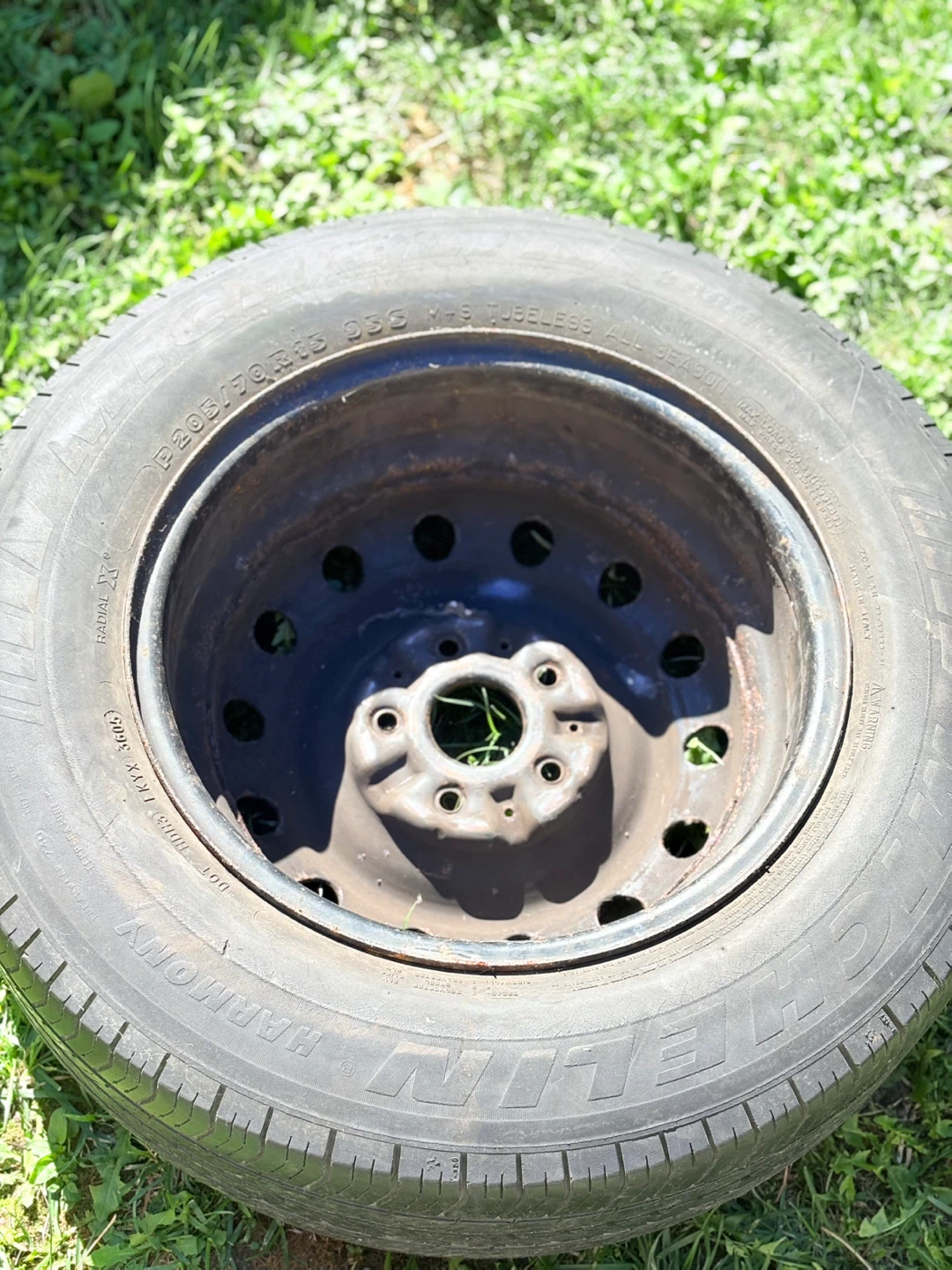 Michelin Harmony P205/70R15 Tire with Steel Rim - photo 2