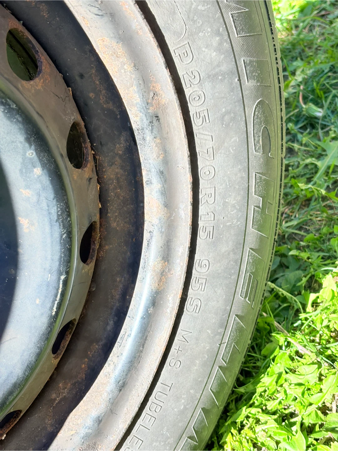 Michelin Harmony P205/70R15 Tire with Steel Rim - photo 5