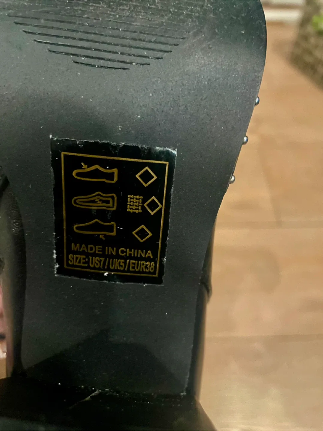 Black Ankle leather Boots image indicator(7)