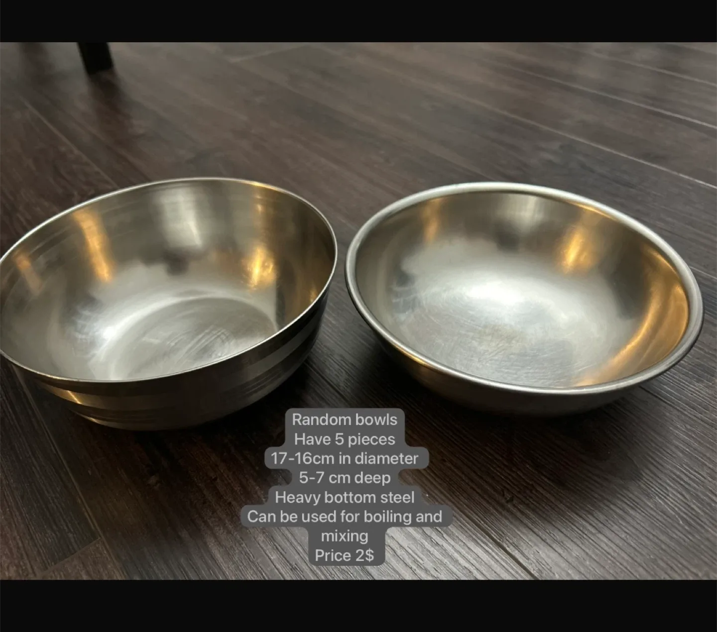 Stainless Steel Mixing Bowls thumbnail