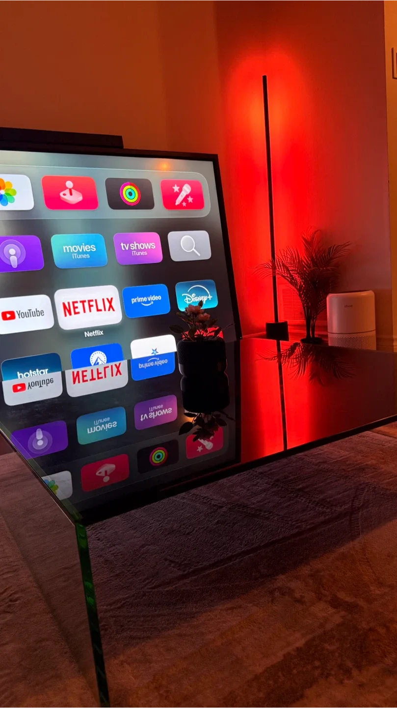 Black Glass Coffee/Gaming Table image indicator(2)