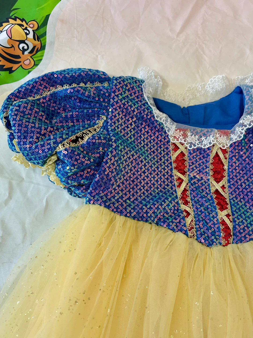 Snow White Costume Dress-age 4-6yrs，7-9yrs - photo 3