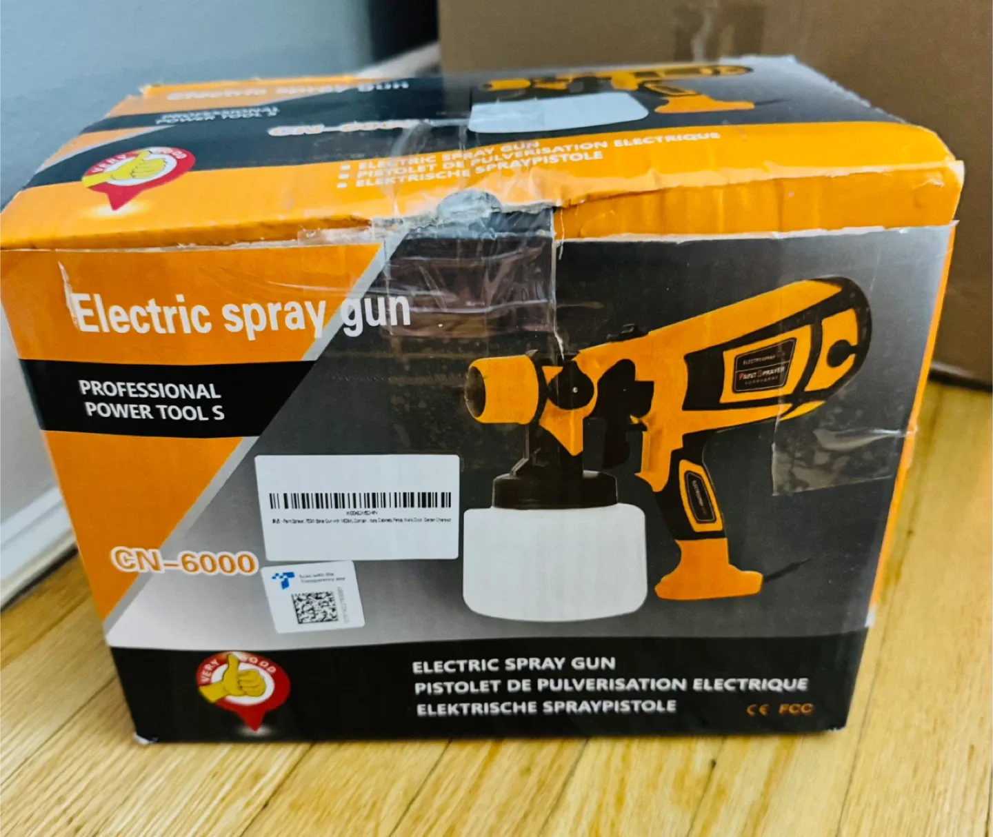 Paint & Prayer Electric Spray Gun CN-6000 thumbnail