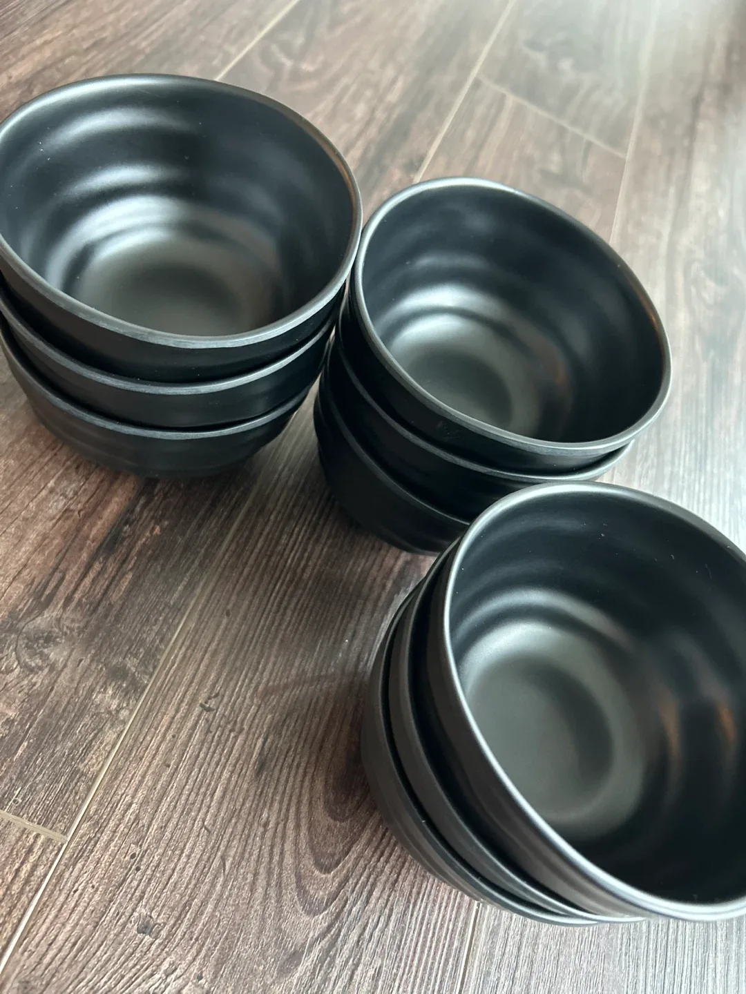 Black Melamine Bowls (Set of 12) thumbnail