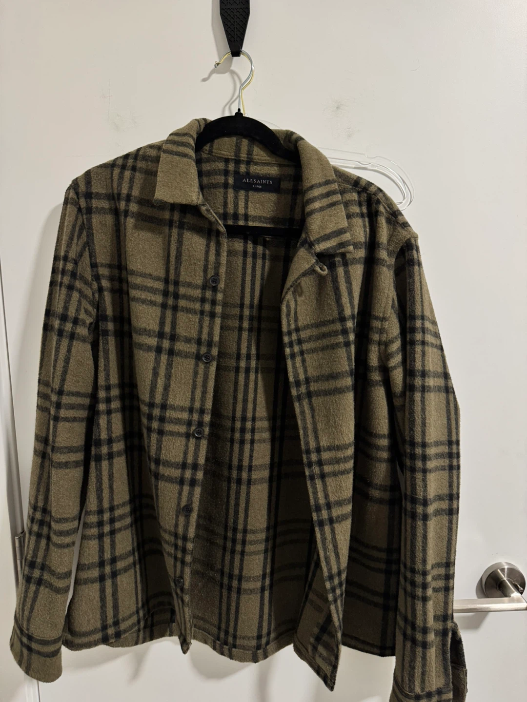 All Saints Plaid Jacket - Large - photo 2