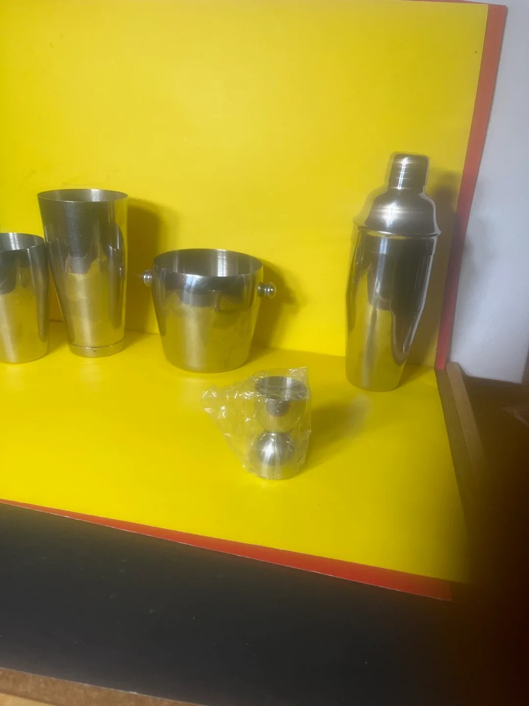 Stainless Steel Cocktail Shaker Set image indicator(2)