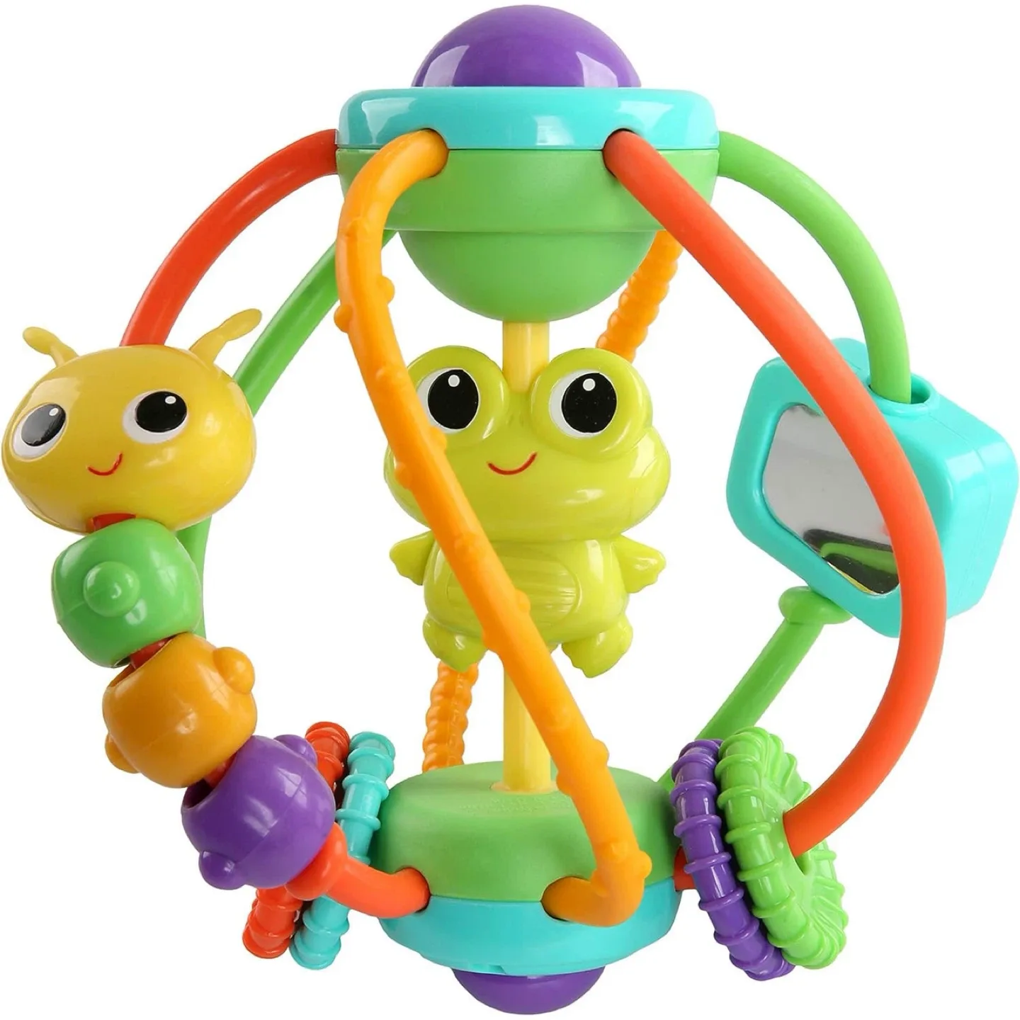 BRIGHT STARTS CLACK AND SLIDE ACTIVITY BALL thumbnail
