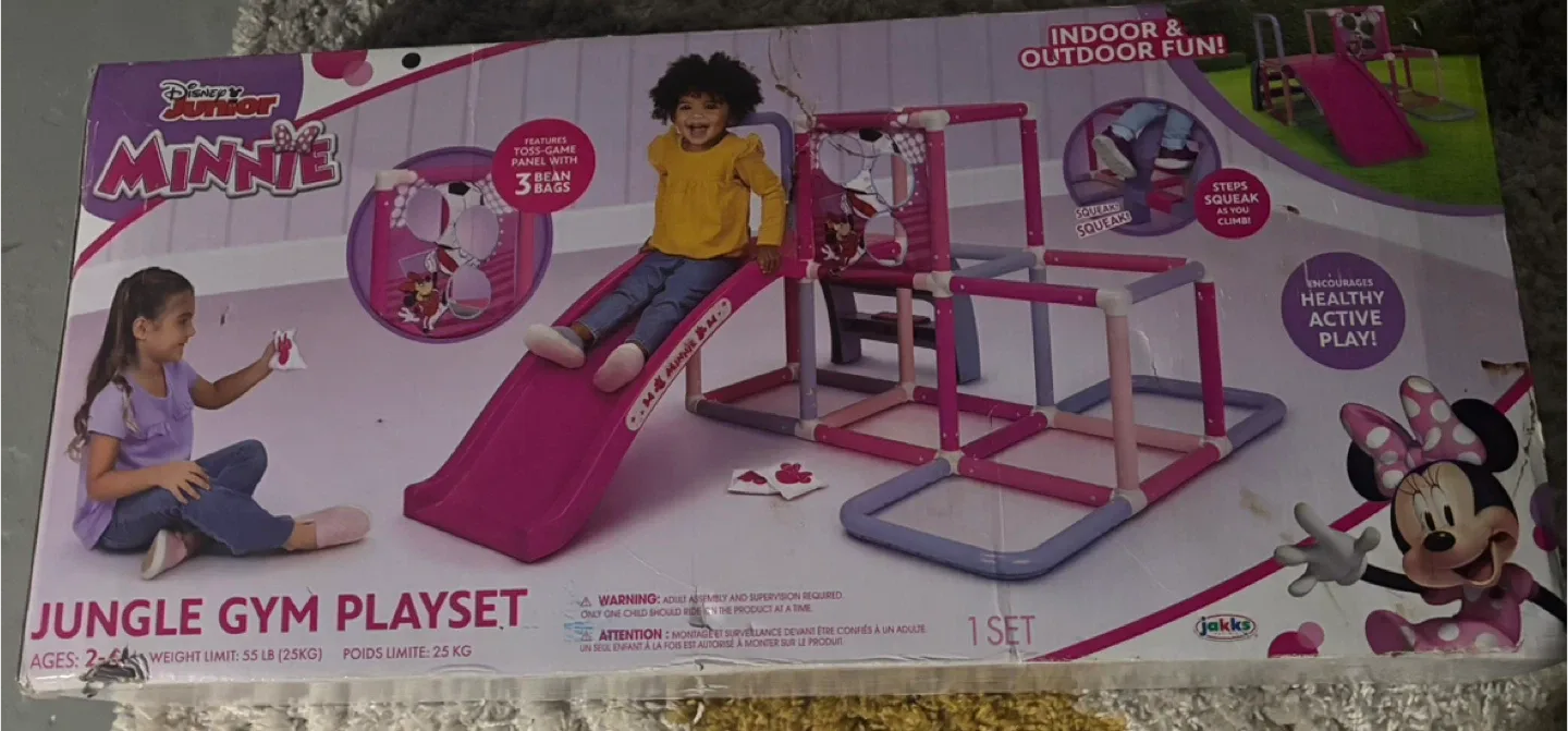 Disney Junior Minnie Jungle Gym Playset thumbnail