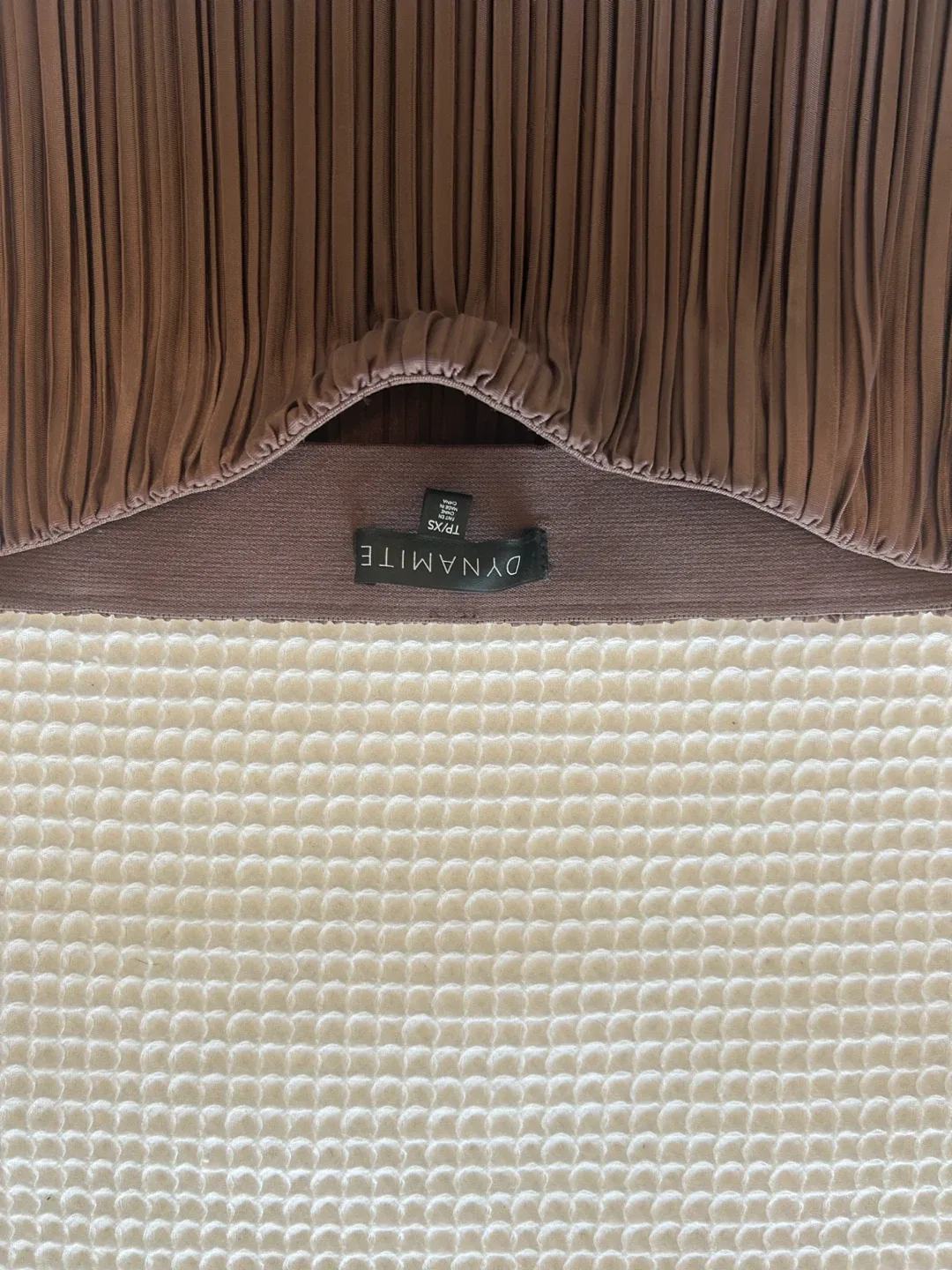 New dynamite plissé column maxi skirt size XS image indicator(7)