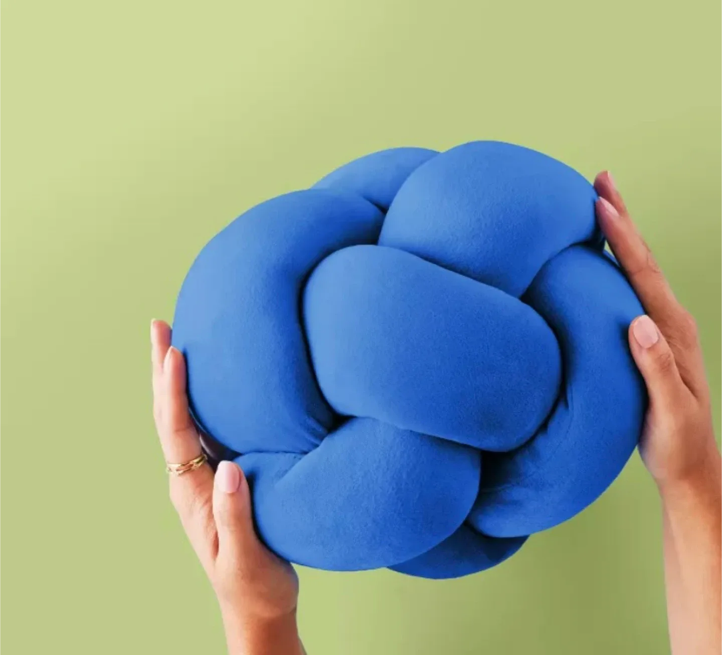 New Knot Throw Pillow Sensory Pillow image indicator(2)