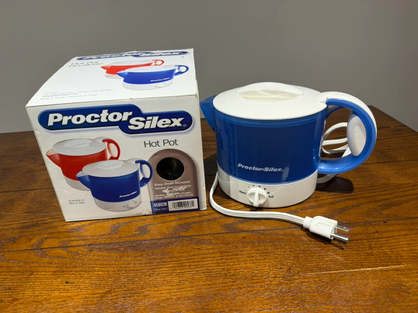 Proctor Silex Hot Pot Bouillotte - Blue thumbnail