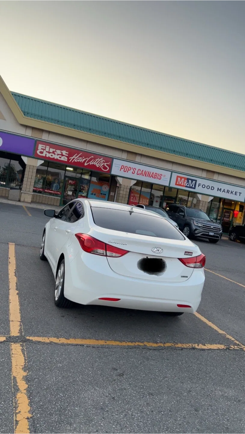 White Hyundai Elantra image indicator(2)