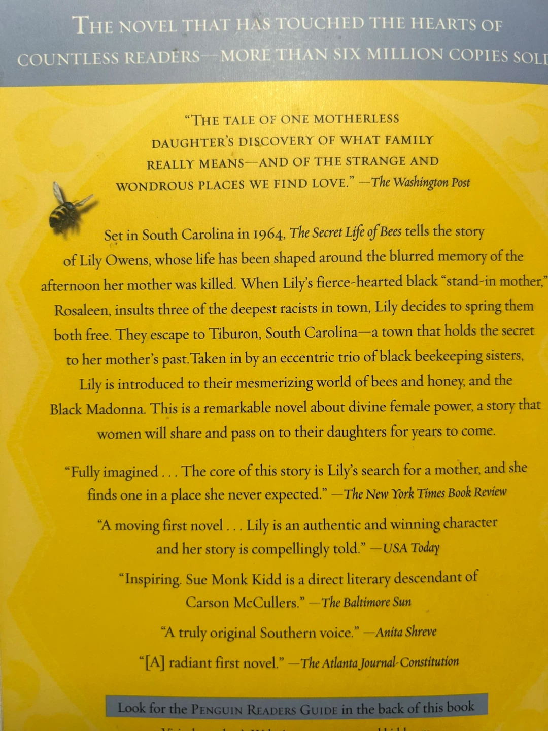 The Secret Life of Bees by Sue Monk Kidd - photo 2