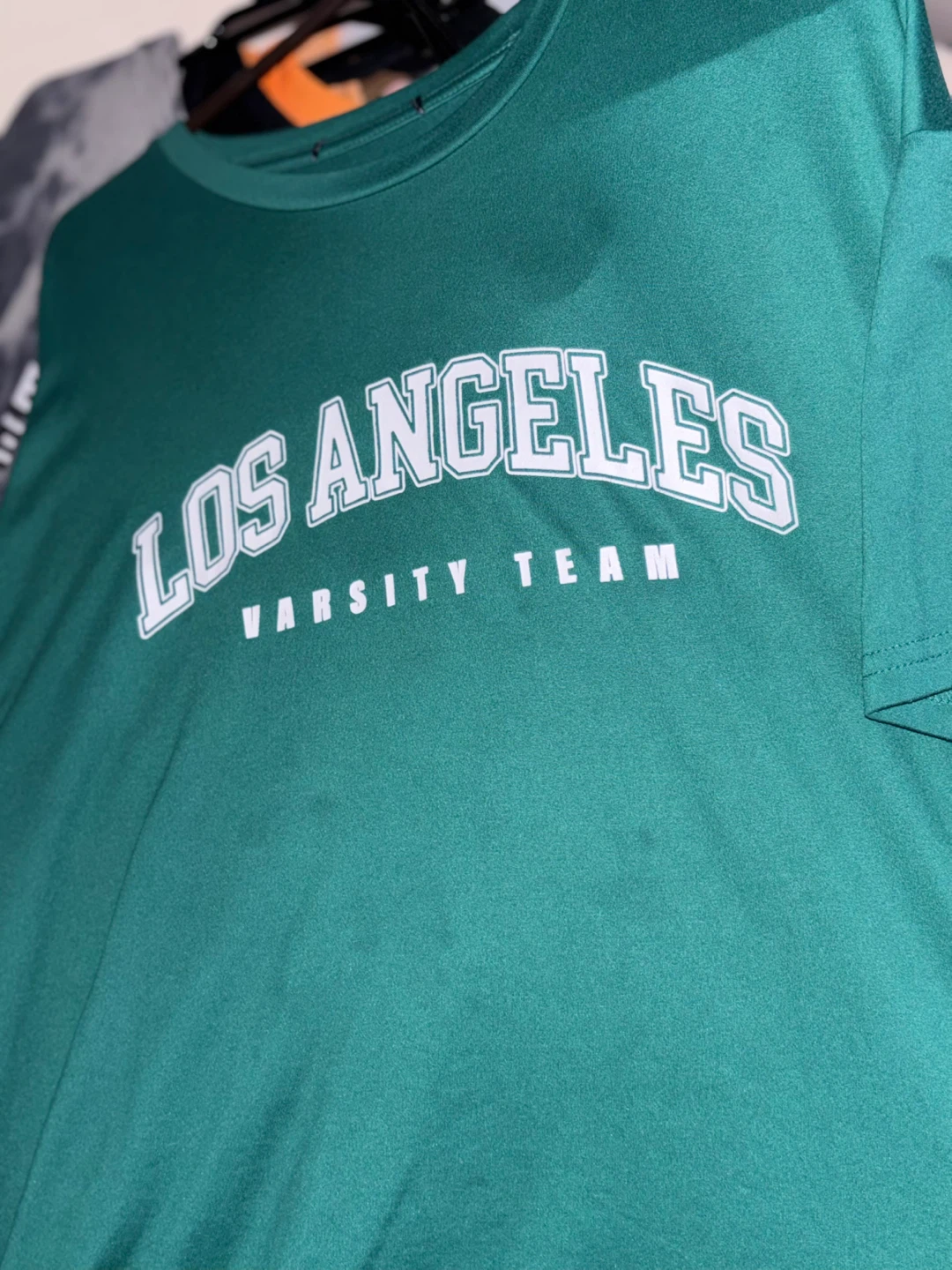 Los Angeles Varsity Team Green T-Shirt - photo 2