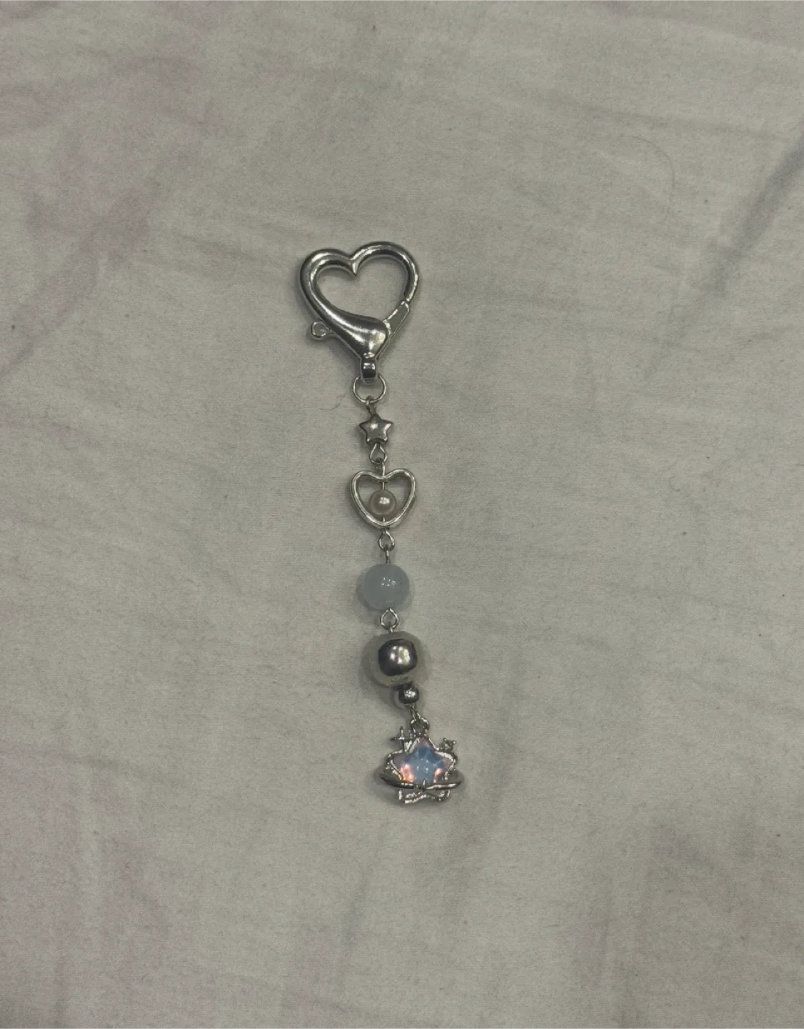 Cute Beaded Charm - Silver/Gold image indicator(2)