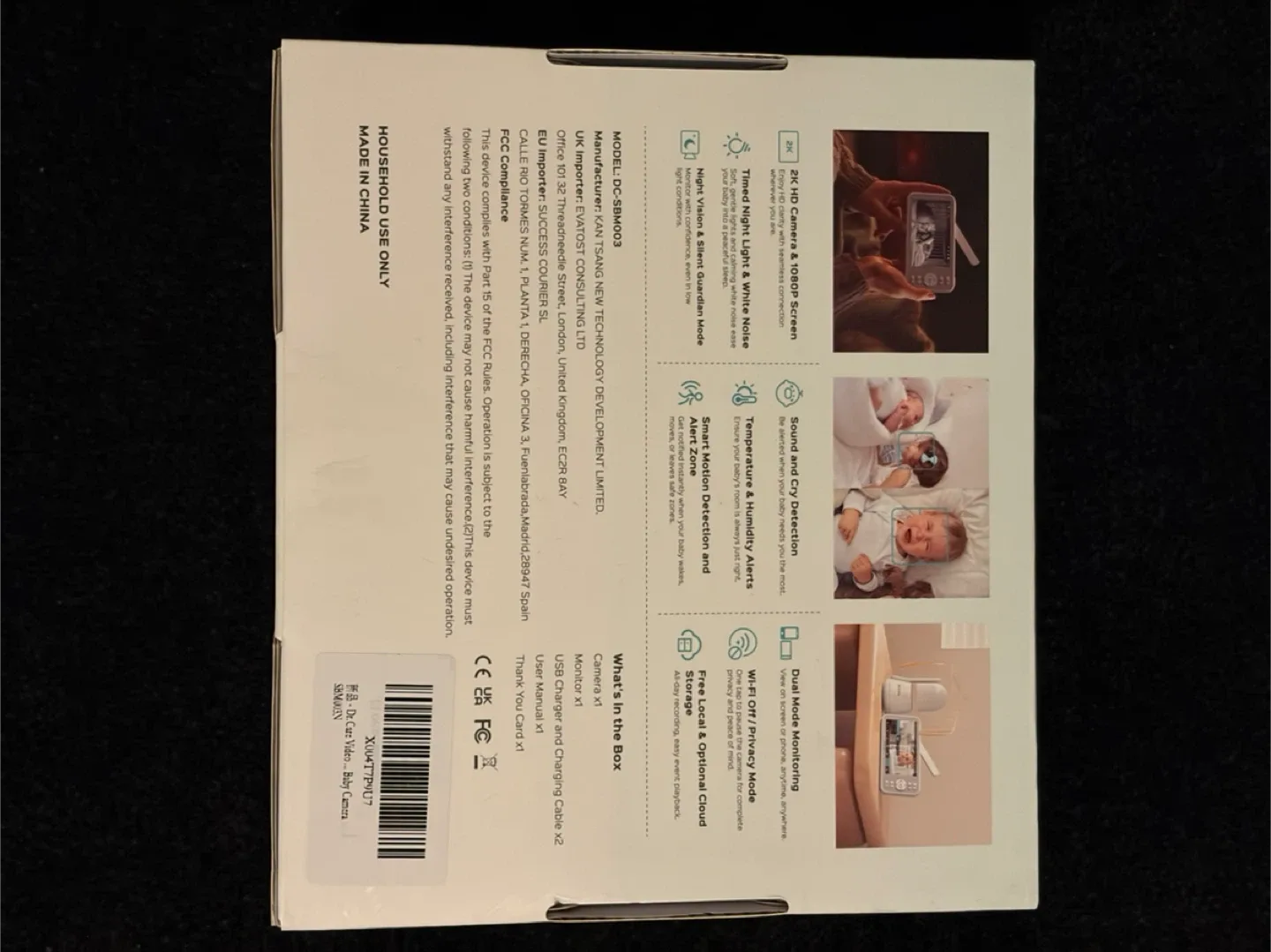 Dr. Care LumiView Smart WiFi Baby Monitor image indicator(2)