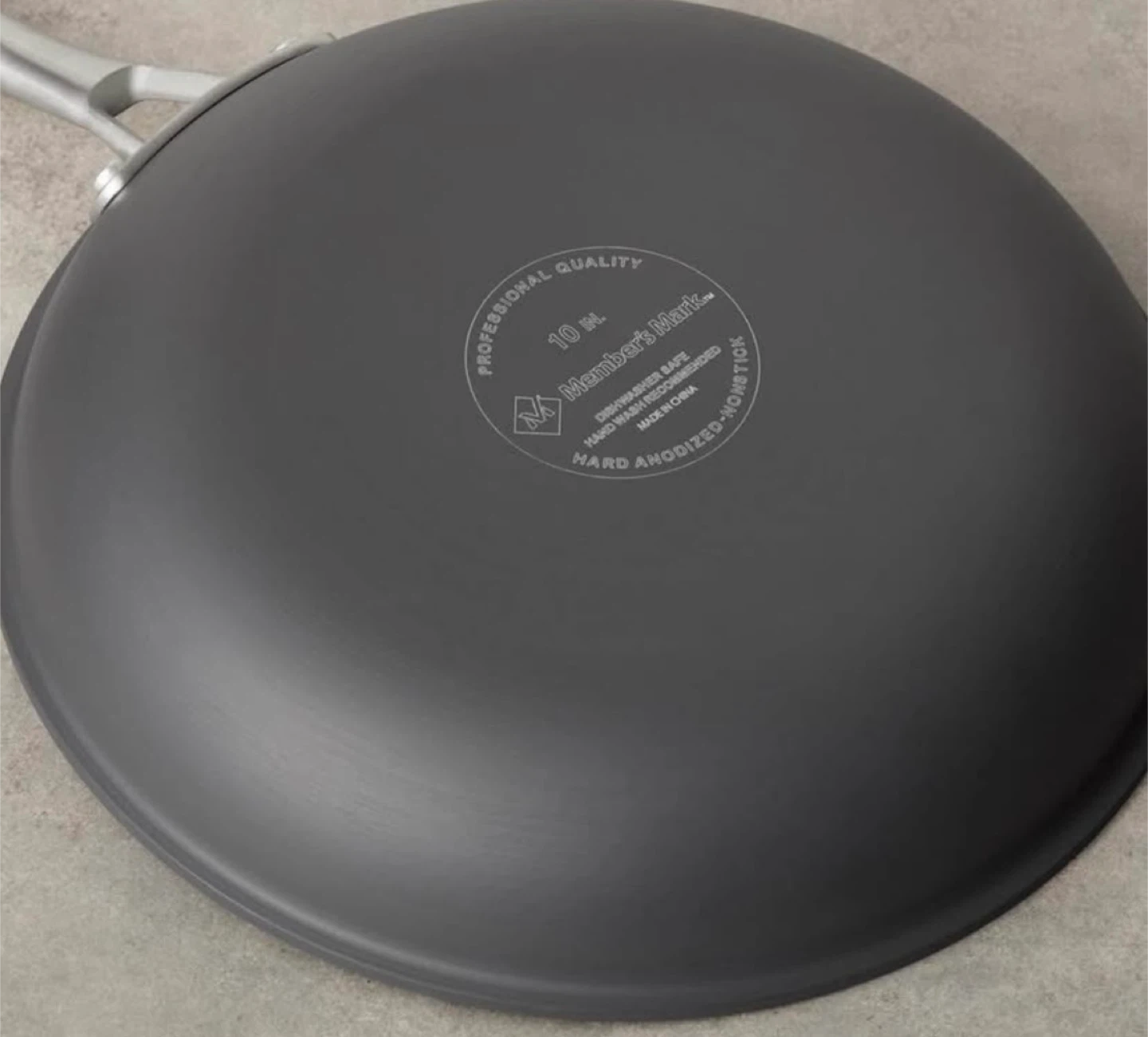 Member's Mark 10" Hard Anodized Nonstick Frying Pan - photo 2