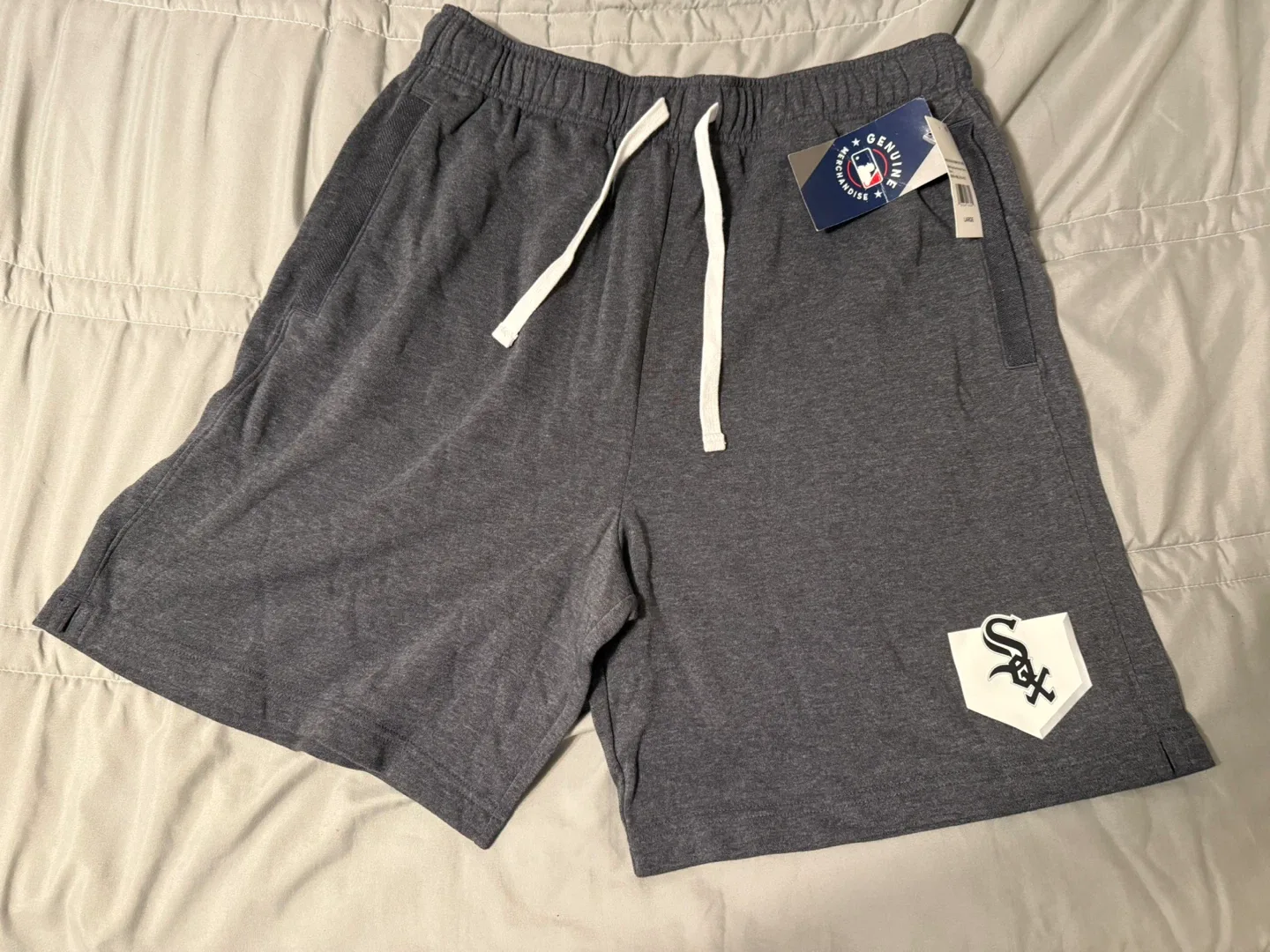 New White Sox MLB French Terry Shorts - Large thumbnail