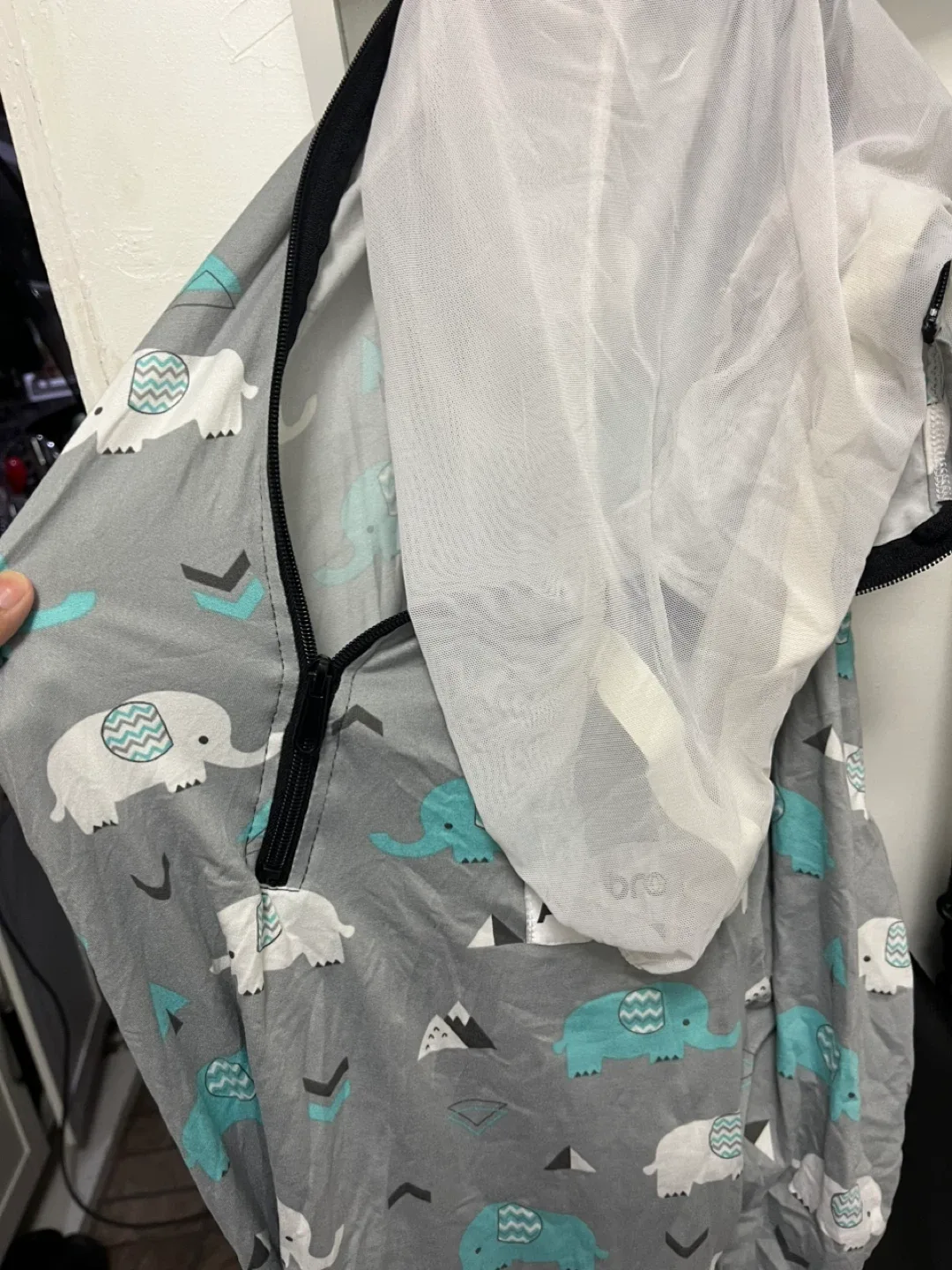 Acrabros Baby Car Seat Canopy Cover image indicator(2)