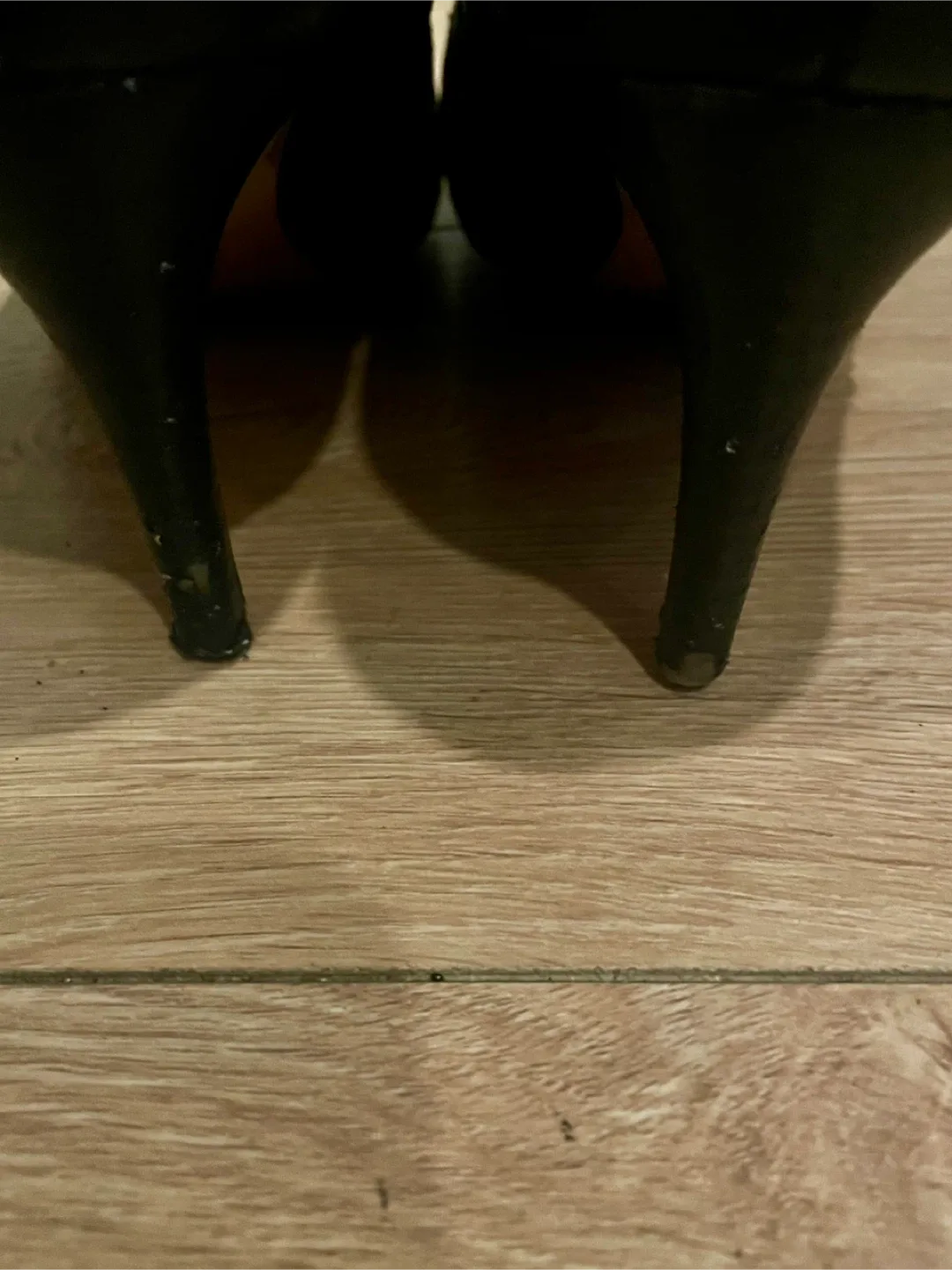 Marc Fisher Black Leather Heeled Booties image indicator(7)