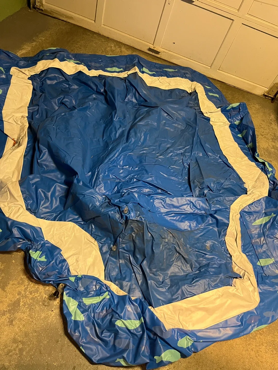 Inflatable Pool Liner - Blue thumbnail