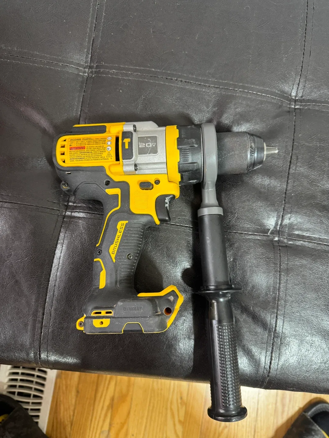 Dewalt 20V Brushless Drill with Charger & Bag image indicator(4)