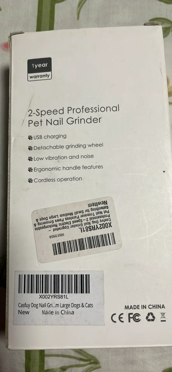 Professional Pet Nail Grinder - New image indicator(2)