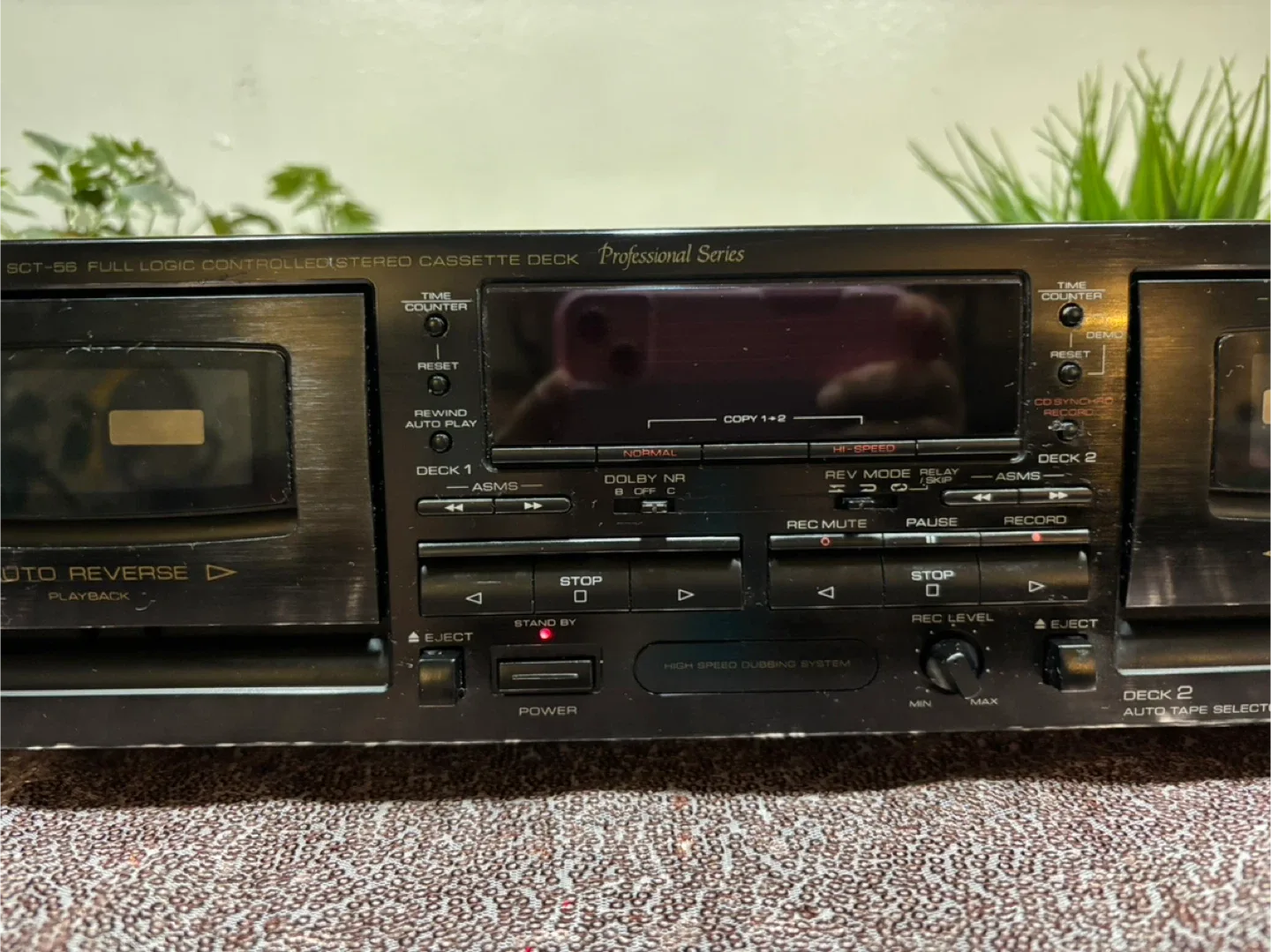 Optimus SCT-56 Full Logic Stereo Cassette Deck image indicator(5)