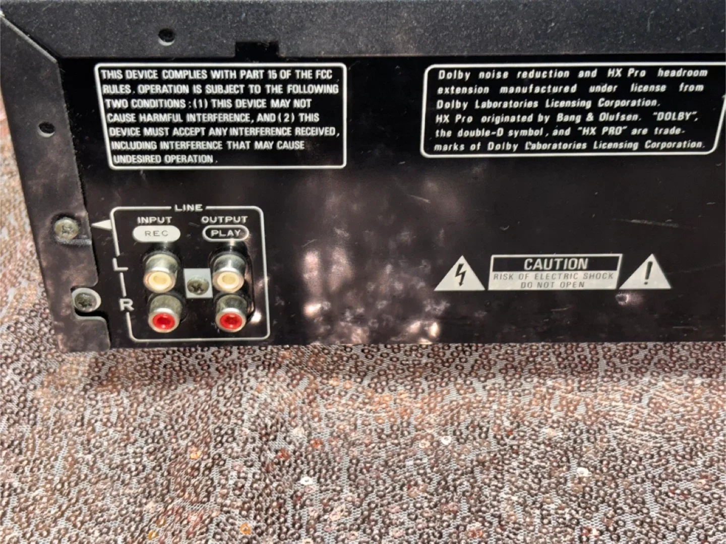 Optimus SCT-56 Full Logic Stereo Cassette Deck image indicator(6)