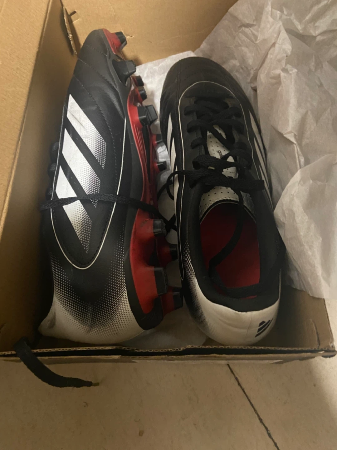 Adidas Goletto 12 FG/MG Soccer Cleats - US 10